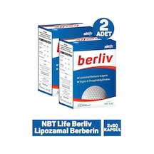 Nbt Life Berliv Lipozamal Berberin 60 Kapsül 2 Adet
