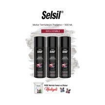 Selsil 3'lü Motor Temizleyici Parlatıcı, 500 Ml Ve Rosie Pamuk 1 adet