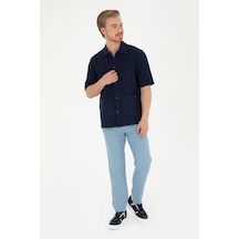 U.s. Polo Assn. Erkek İndigo Pantolon Kanvas-chino 50285618-vr028 İndigo