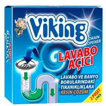Viking Lavabo Açıcı 2 x 50 G
