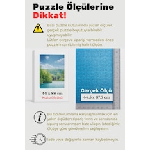 21mm- 50x70 Cm Antireflekte Mat Pvc Li Fotoğraf 1000 Parça Puzzle Belge Çerçevesi Yatay Dikey 21lik