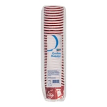 Aro Çorba Kasesi 50'li 16 Oz Karton Desenli Kullan At - 5 Adet Tarı gümüş