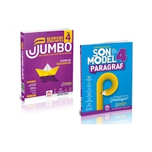 Model Eğitim Yayınları 4. Sınıf Olimpiyat Sorularıyla Jumbo + Son Model Paragraf Soru Bankası 2 Kitap