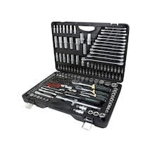 Rockforce 1/2 - 3/8 - 1/4 Profesyonel 216 Parça Lokma Takımı