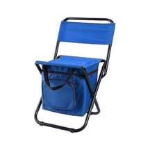 Bloomnest Katlanabilir Mavi Açık Hava Sandalyesi, Balıkçılık/kamp İçin Kompakt Sandalye Mavi
