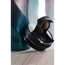 Komple 304 L Çelik Degrade 6 Oz 500 Ml Kahve Termos Mug Cin229ml Açık Beyaz