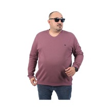 Starbattal Büyük Beden V Yaka Double Face Basic 22720-1897