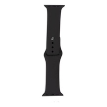 Ekılıf - Apple Uyumlu  Watch 44mm - Kordon Band Serisi Klasik Kordon Silikon Strap Kayış - Gri