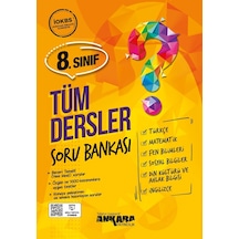 Ankara Yayıncılık 8. Sınıf Tüm Dersler Soru Bankası