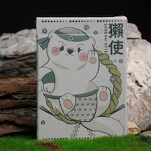 Room One Samurai Otter Mizu Edition Standard Blue Premium Oyun Kağıdı İskambil Kartları Destesi