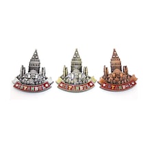 İstanbul Temalı Metal Magnet