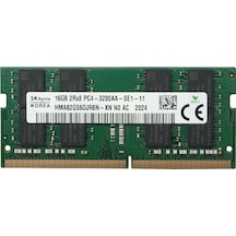 SK Hynix HMA82GS6DJR8N-XN 16 GB DDR4 3200 MHz CL22 Notebook Ram