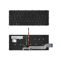 Dell Uyumlu Inspiron 15 7579 P58f Klavye Tr Işıklı Siyah - Büyük Enter