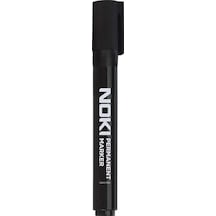 Noki Marker Permanent Kalem Kesik Uç Siyah