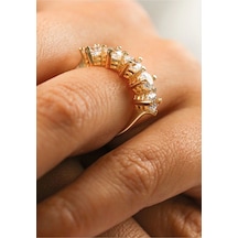 Çgk Çiğdem Gürel Kuyumculuk Sevgililer Günü Beştaş Altın Yüzük Gold