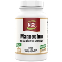 Ncs Magnesium Bisglisinat Malat Taurat 180 Tablet Magnezyum