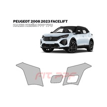 Peugeot 2008 - 2023 Facelıft 210 Mikron Premium Tpu Ppf Kaplama Seti-bagaj Kapağı