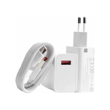 Beyaz Ultra Plus Hızlı Şarj Seti Şarj Adaptörü Ve Kablosu 67w