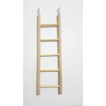 Ahşap Kuş Merdiveni 21x6 Cm 5 Basamak