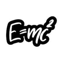 Emc2 - Araç, Oto, Laptop, Duvar Uyumlu Sticker 20 12 Cm