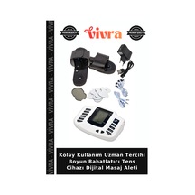 Kolay Kullanım Uzman Tercihi Boyun Rahatlatıcı Tens Cihazı Dijital Masaj Aleti