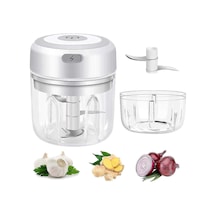 Elektrikli Mini Sarımsak Doğrayıcı Taşınabilir Sarımsak Presi Mut Çok Renkli