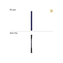 Xiaomi Redmi Note 9 Pro Uyumlu Tuş Takımı Mavi Yan Tuş Takımı Açma Kapama Tuşu Ses Tuşu Power Tuşu