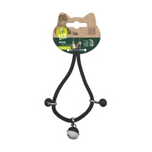 Pıxıe Kedi Boyun Zilli Tasması Black
