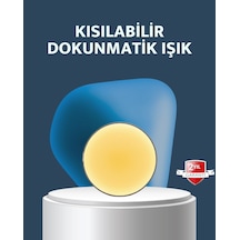 Mey İthalat Hareket Sensörlü Usb Şarjlı Led Gece Lambası Enerji Tasarruflu Sarı