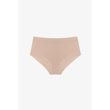 Penti Bej Collagen Yüksek Bel Slip Külot Açık Pembe