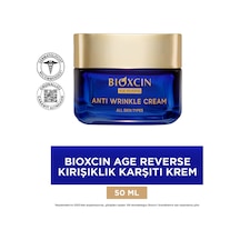Age Reverse Kırışıklık Karşıtı Krem 50 ml - %10 Retinol, Kafein, Dolgunluk, Sıkılık