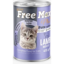 Free Max Kuzulu Kitten Yavru Kedi Konservesi Pate 415 Gr