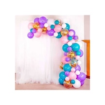 Unicorn Zincir Balon Seti 7,5 Metre Renkli