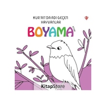 Kuranda Adı Geçen Hayvanlar - Boyama Kitabı - Arzu Akgün - Türkiye Diyanet Vakfı Yayınları