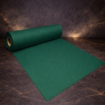 Yüksek Kalite 30 Metre Nefti Yeşil Tela Kumaş Nefti Yeşil Elyaf Kumaş 70 Cm Genişlik Süsleme Kumaşı