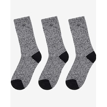 Skechers Wonon Terry Crew - 3'lü Paket Kadın Çorap Kadın Siyah Çorap S116024-001