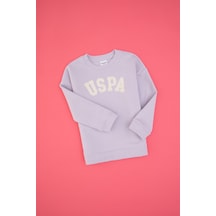 U.s. Polo Assn. Kız Çocuk Lila Sweatshirt 50317878-vr245 Lavanta