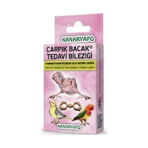 Kanaryapo Sultan Cennet ve Paraketler İçin Çarpık Bacak Bileziği 10'lu
