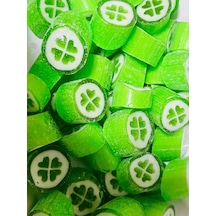 Bergamot Aromalı Yonca Desenli Lolly Akide Şeker 1000 Gr