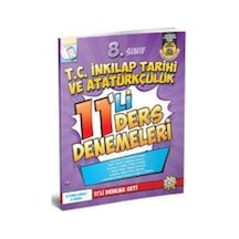 Koza 8. Sınıf T.C. İnkılap Tarihi ve Atatürkçülük 11'li Deneme Set
