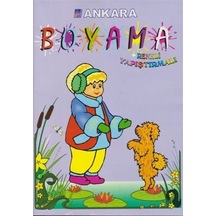 Stickerli Kalın Boyama (Lila) / Kolektif