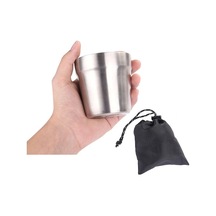 Maiyame Paslanmaz Çelik Kamp Çaydanlık Seti - Piknik, Hiking Ve Outdoor Dayanıklı Çay Takımı Çok Renkli Çok Renkli