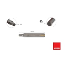 Ceta Form H10 Xzn M6 X 75 Mm Uzun Tip Bits Uç Cb/3106g