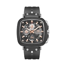 Ferro Fm11352d-g Quartz Silikon Siyah 44 Mm Erkek Kol Saati