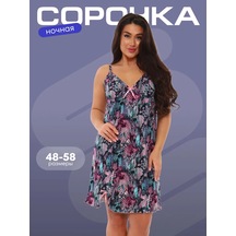 Nırmın Büyük Beden Uyku Geceliği 270569631 Beyaz