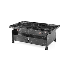 Sefa Home 2 Çekmeceli Tekerlekli Sihirli Sehpa