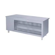 Iceinox Tezgah Tip Snack Buzdolabı Önü Camlı 4 Kapılı 560 Lt