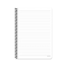 Çizgili A4 80 Yaprak Plastik Kapak Telli Defter Terazzo Keskin Color Mor