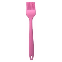 Yumurta Fırçası - Pembe 28cm Silikon