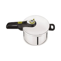 Tefal Secure 5 Neo 6 L Düdüklü Tencere Gümüş - Siyah